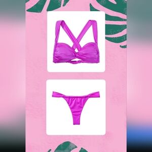 Victoria's Secret Brazilian Swim Thong Set